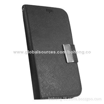 +Grain Color-match TPU Folio Case for Samsung N7100, Different Colors Available